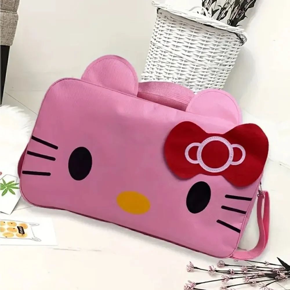 HELLO KITTY  TRAVEL CROSSBODY WEEKENDER BAG